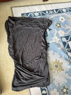Anthropologie Charcoal Gray Women's Sleeveless Top